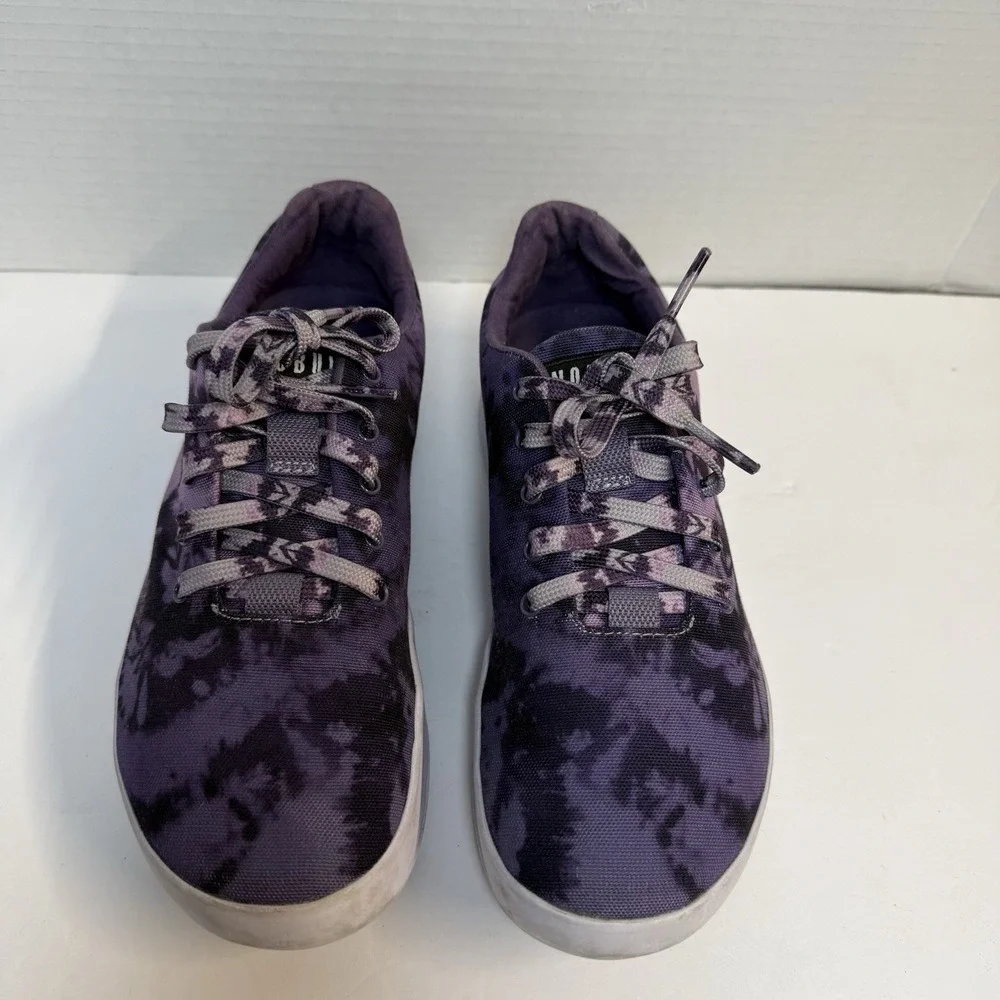 NOBULL Women's Trainers – Purple Tie Dye – Size W 8.5‎ (Men's 7)